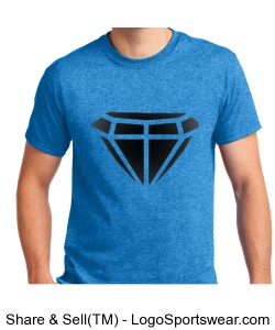 Black Diamond Gaming T-shirt (Mens) Design Zoom